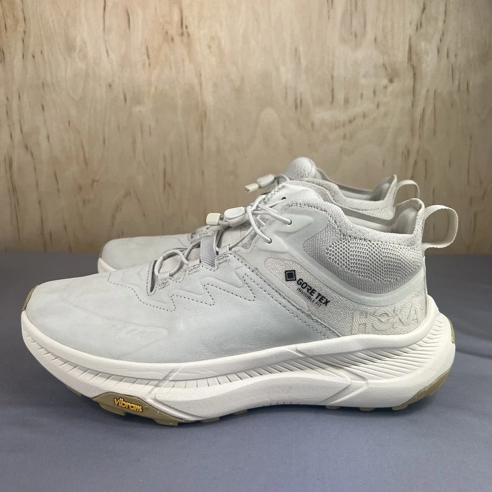 Hoka Transport Chukka GTX Women Size 10 B Oak Alabaster Waterproof Shoes 1155191